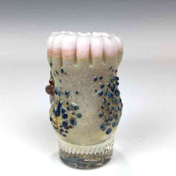 Beige Monster with Teeth on Top Monster Shot Glass - Image 4